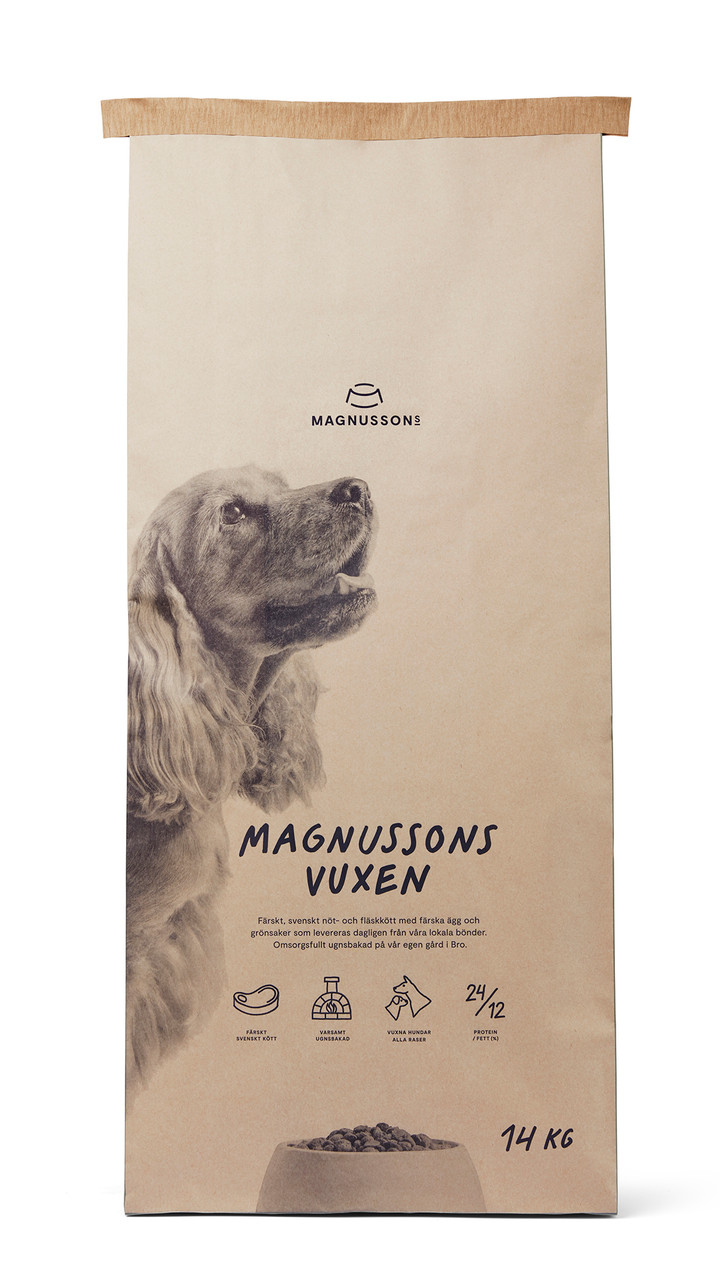 Magnussons Vuxen Hundfoder – 14 kg