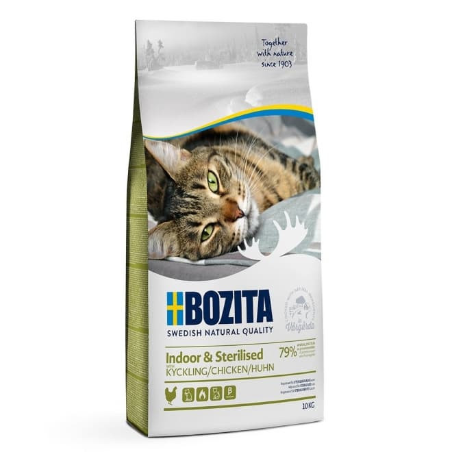 Bozita Indoor & Sterilised Chicken Kattfoder - 2 kg
