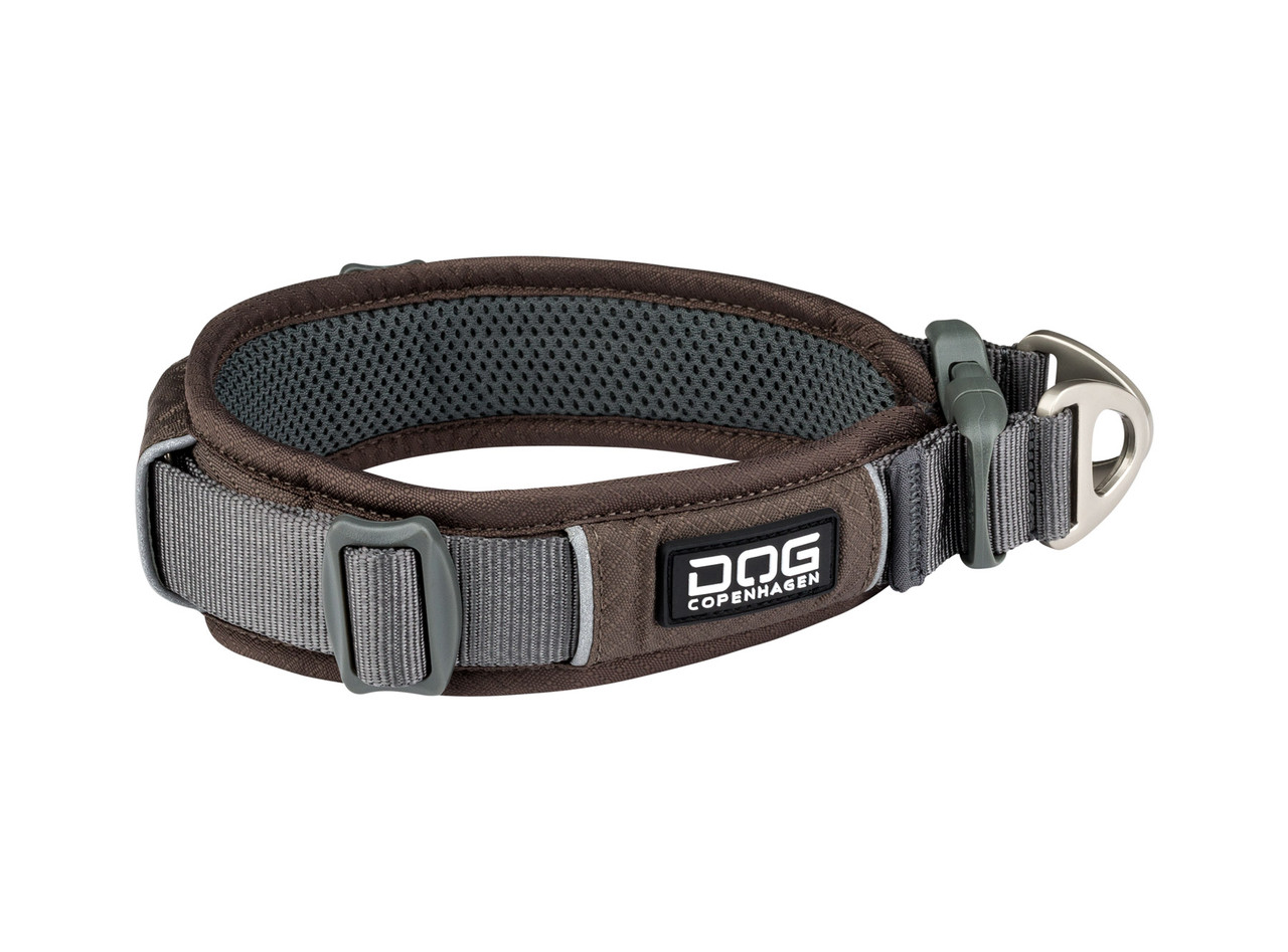 DogCopenhagen Urban Explorer Collar – L/XL / Mocca