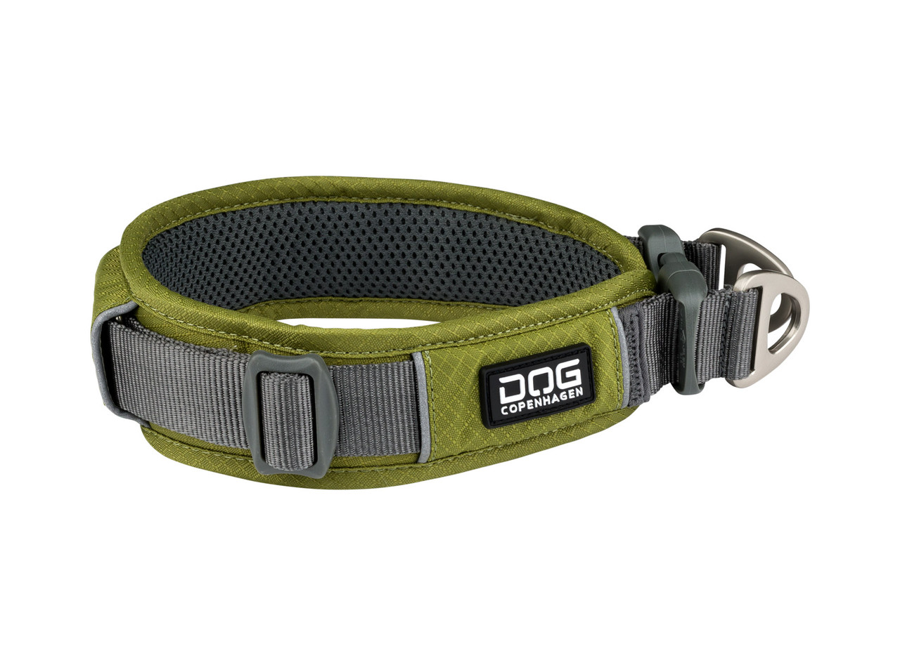 Urban Explorer Hundhalsband - M / Hunting Green | Djurtyp - Hund - Promenad - Halsband, Koppel och Selar - Halsband | DogStyle