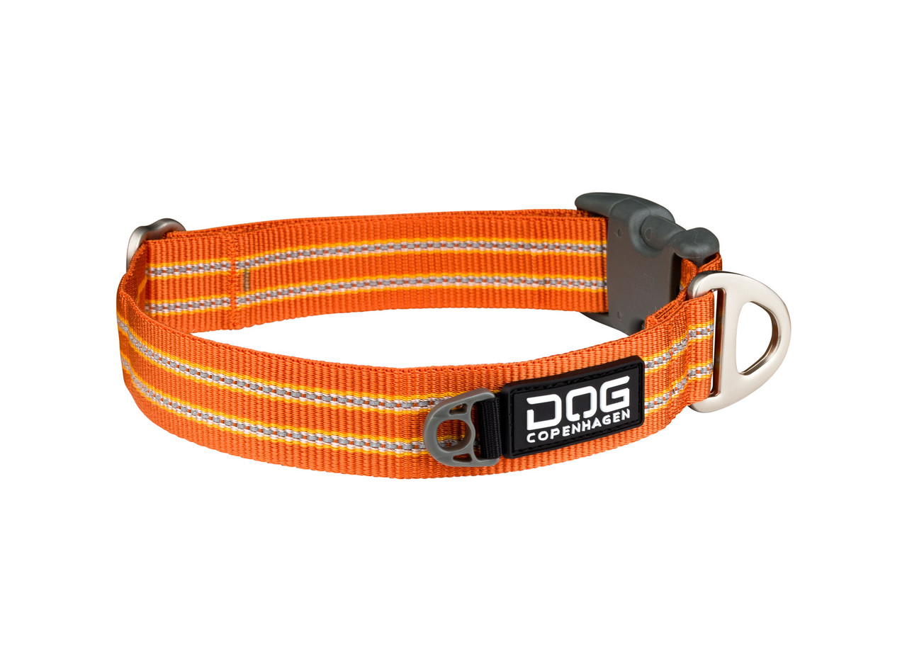 DogCopenhagen Urban Style Collar – S / Orange Sun