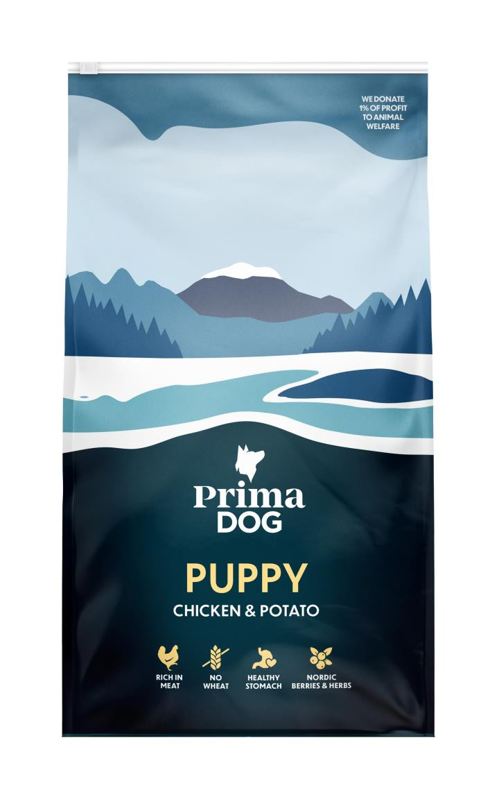 Kyckling & Potatis Puppy All Breed - 10 kg | Djurtyp - Hund - Hundmat - Torrfoder | DogStyle