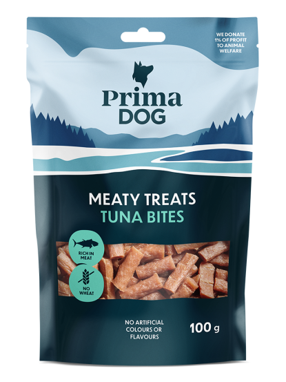 Meaty Treats Tonfiskbitar - 100 g