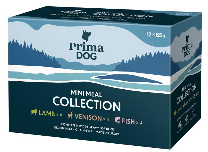 Mini Meal Multipack Våtfoder för hund – 12 x 85 g