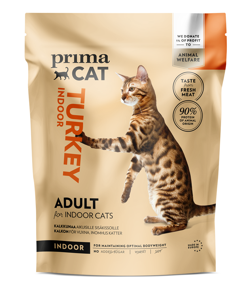 PrimaCat Adult Indoor Turkey – 1,4 kg