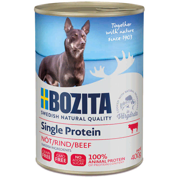 Bozita Beef Single Protein – 6 x 400 g