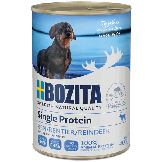 Bozita Reindeer Single Protein – 6 x 400 g