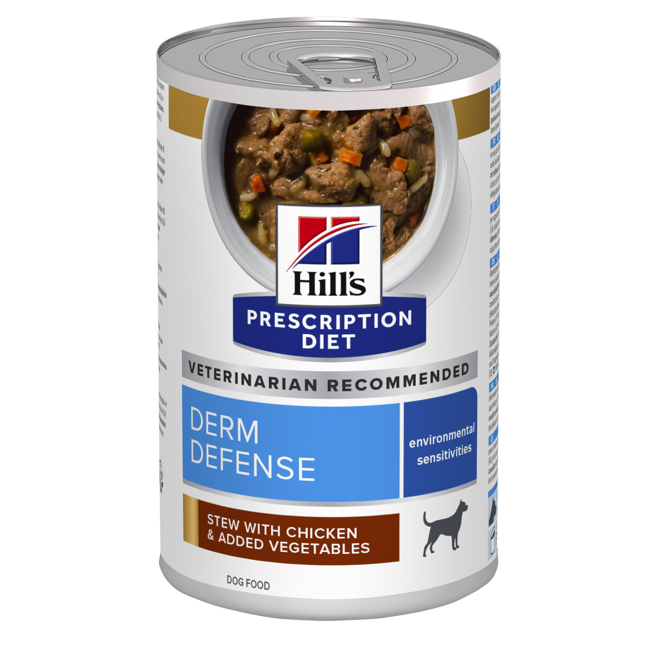 Prescription Diet Derm Defense Stew Våtfoder  Grönsaker & Kyckling – 12 x 354 g