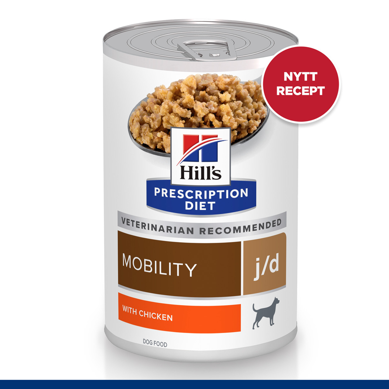 Prescription Diet j/d Joint Care Våtfoder med Kyckling för hund - 12 st x 370 g | Djurtyp - Hund - Hundmat - Veterinärfoder | DogStyle