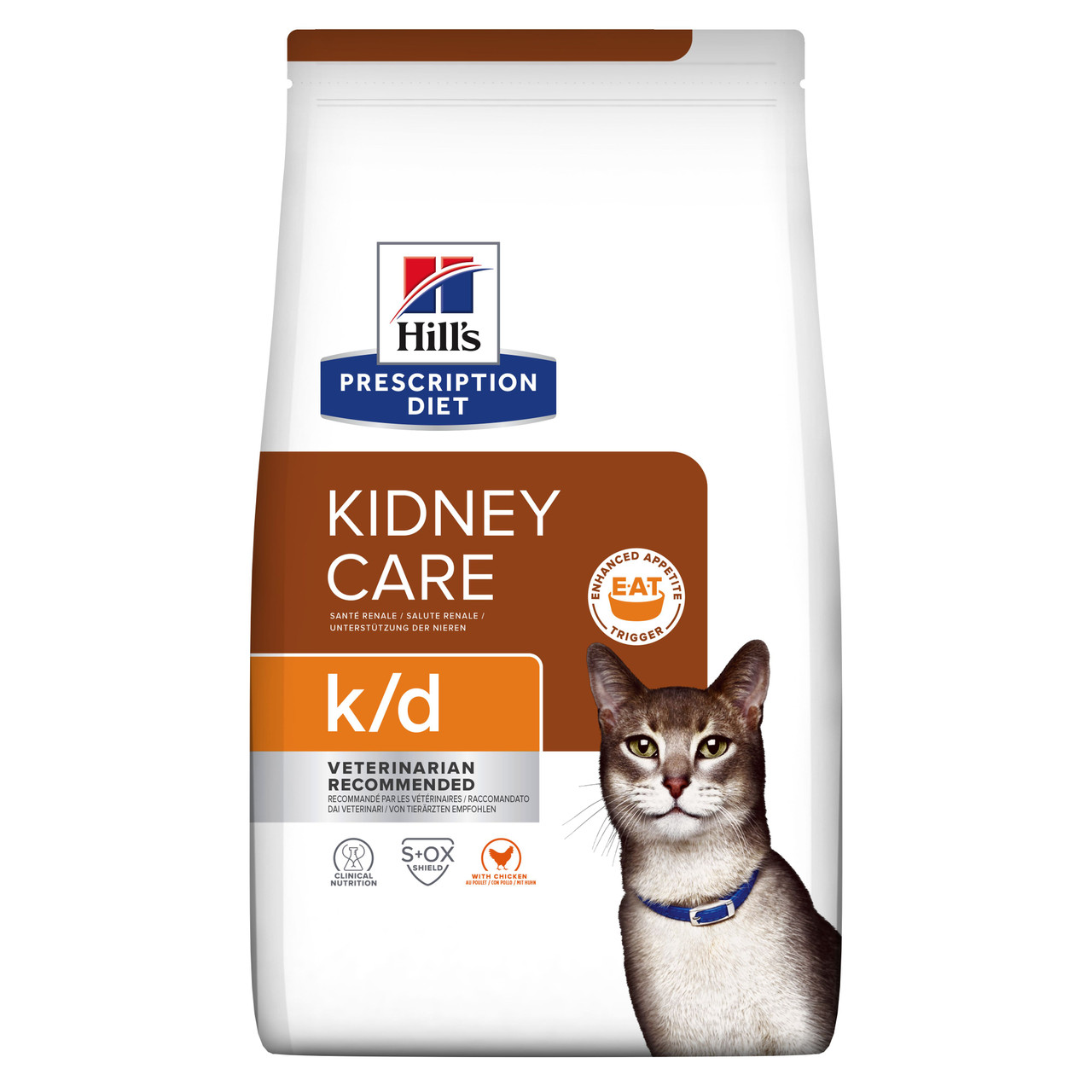 Prescription Diet k/d Kidney Care Torrfoder till Katt med Kyckling – 3 kg