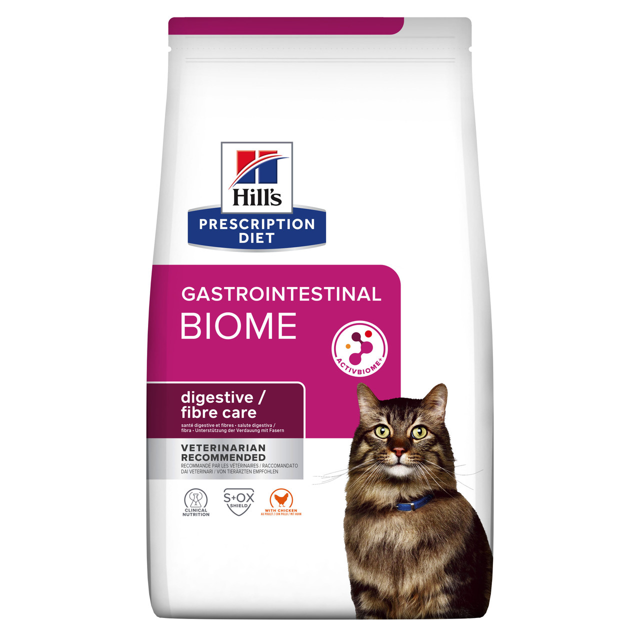 Prescription Diet Gastrointestinal Biome Torrfoder till Katt med Kyckling – 1,5 kg
