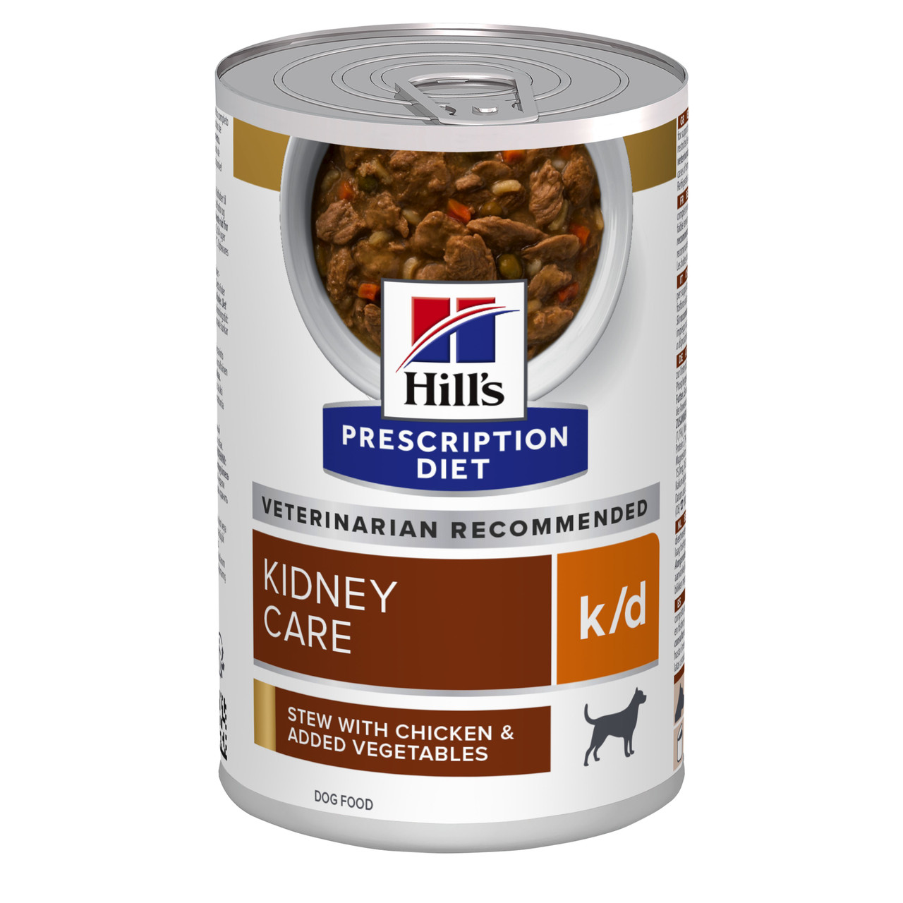 Prescription Diet k/d Kidney Care Stew Våtfoder med Kyckling och Grönsaker Hundfoder – 12 st x 354 g