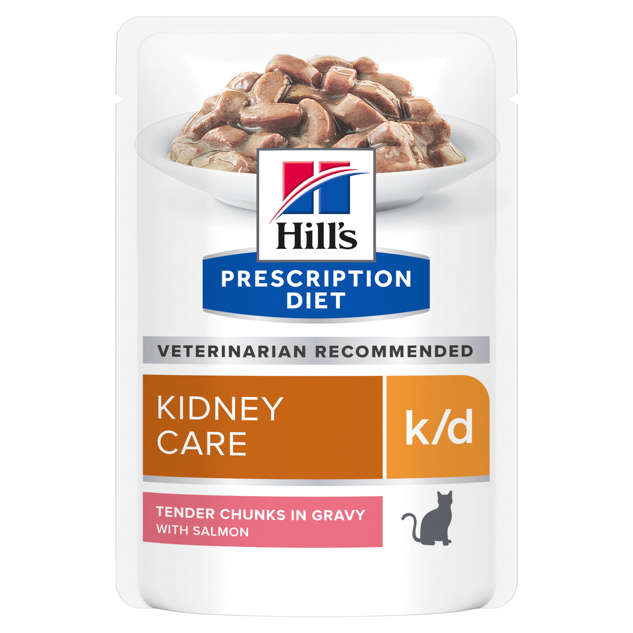 Prescription Diet k/d Kidney Care Våtfoder till Katt med Lax – 12 st x 85 g