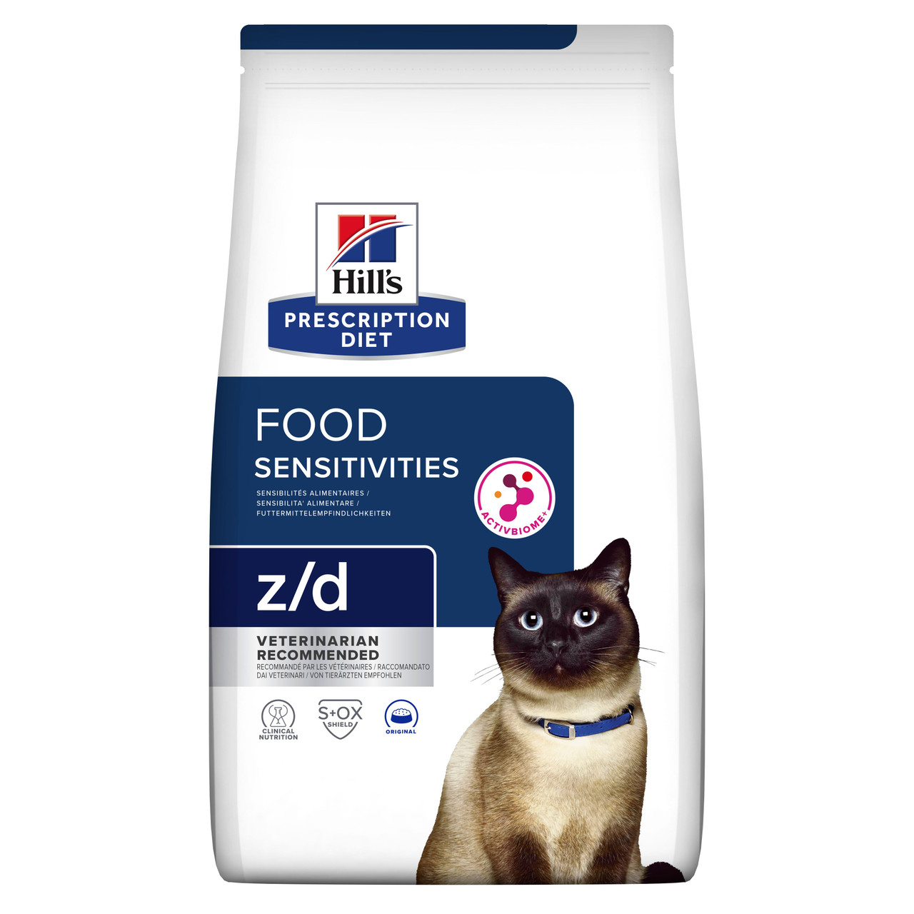 Prescription Diet z/d Food Sensitivities Torrfoder till Katt – 1,5 kg