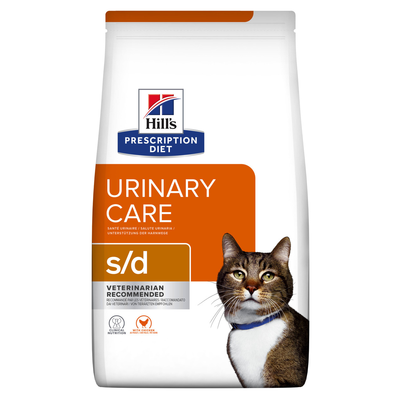 Prescription Diet s/d Urinary Care Torrfoder till Katt med Kyckling – 1,5 kg