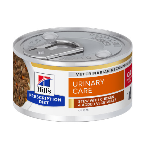 Prescription Diet c/d Multicare Stress Urinary Care Stew med Kyckling + Grönsaker – 24 st x 82 g