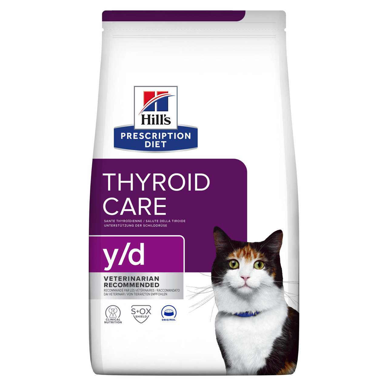 Prescription Diet y/d Thyroid Care Torrfoder för Katt – 15 kg