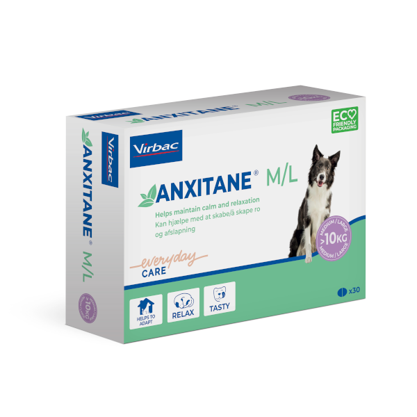 Anxitane fodertillskott – Medium/Large 30 tabletter