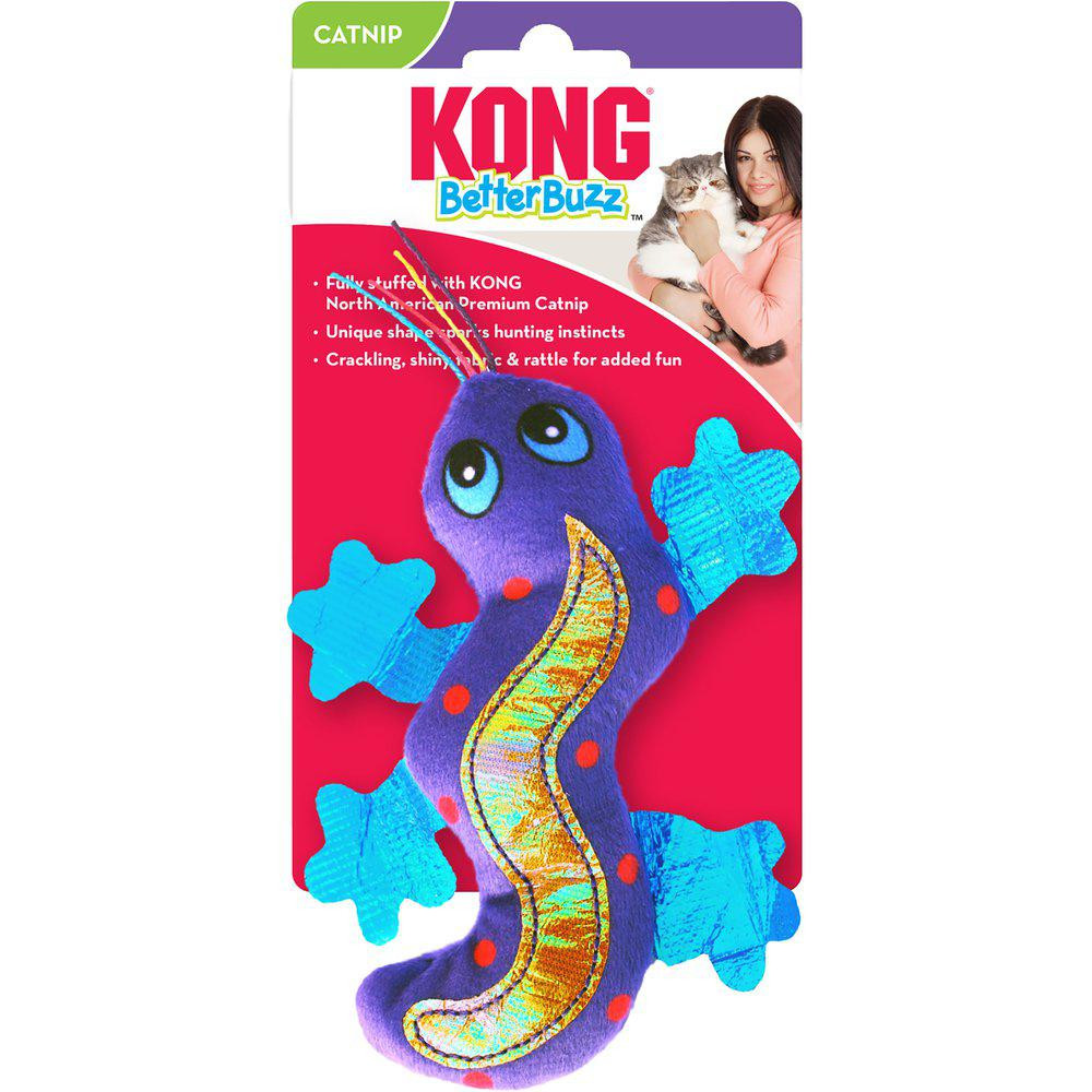 KONG Better Buzz Gecko Kattleksak med Mynta – Better Buzz Gecko