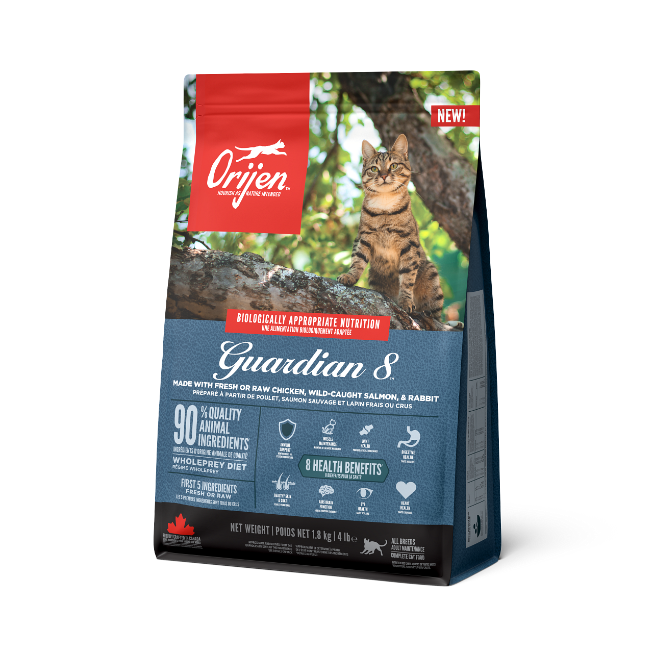 Orijen Cat Guardian 8 Formula – 4,5 kg