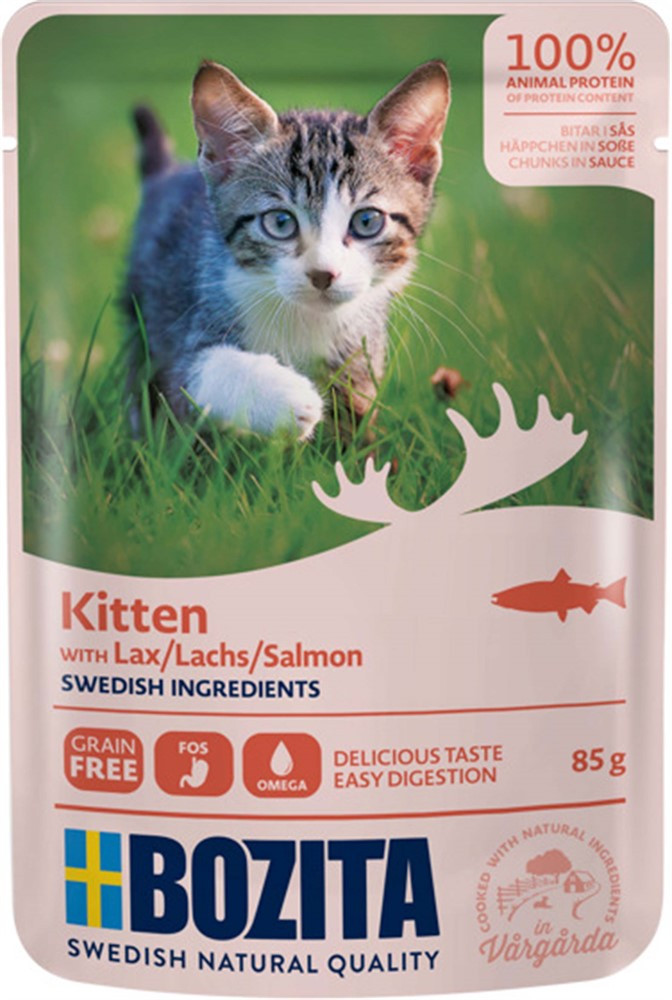 Kitten Lax i Sås - 12 x 85 g