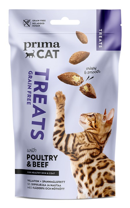 PrimaCat Kattgodis som Främjar Hud & Päls – 40 g