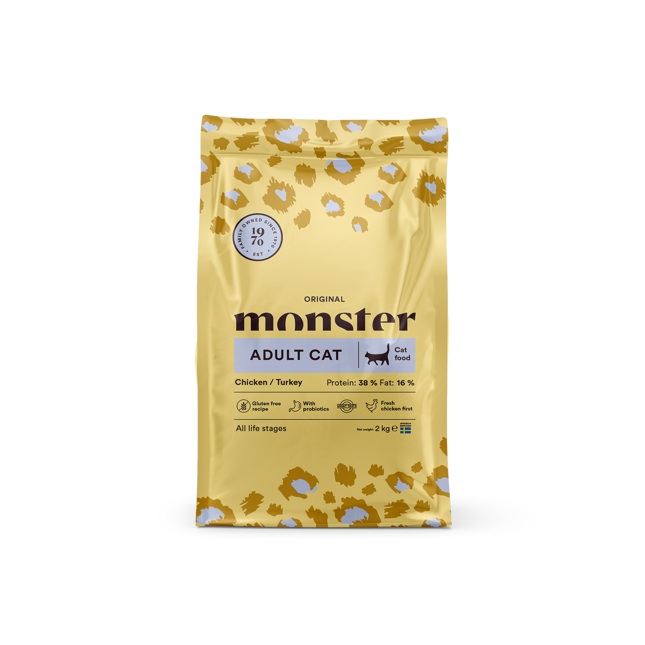Original Chicken &amp; Turkey Adult All Breed Kattfoder - 2 kg