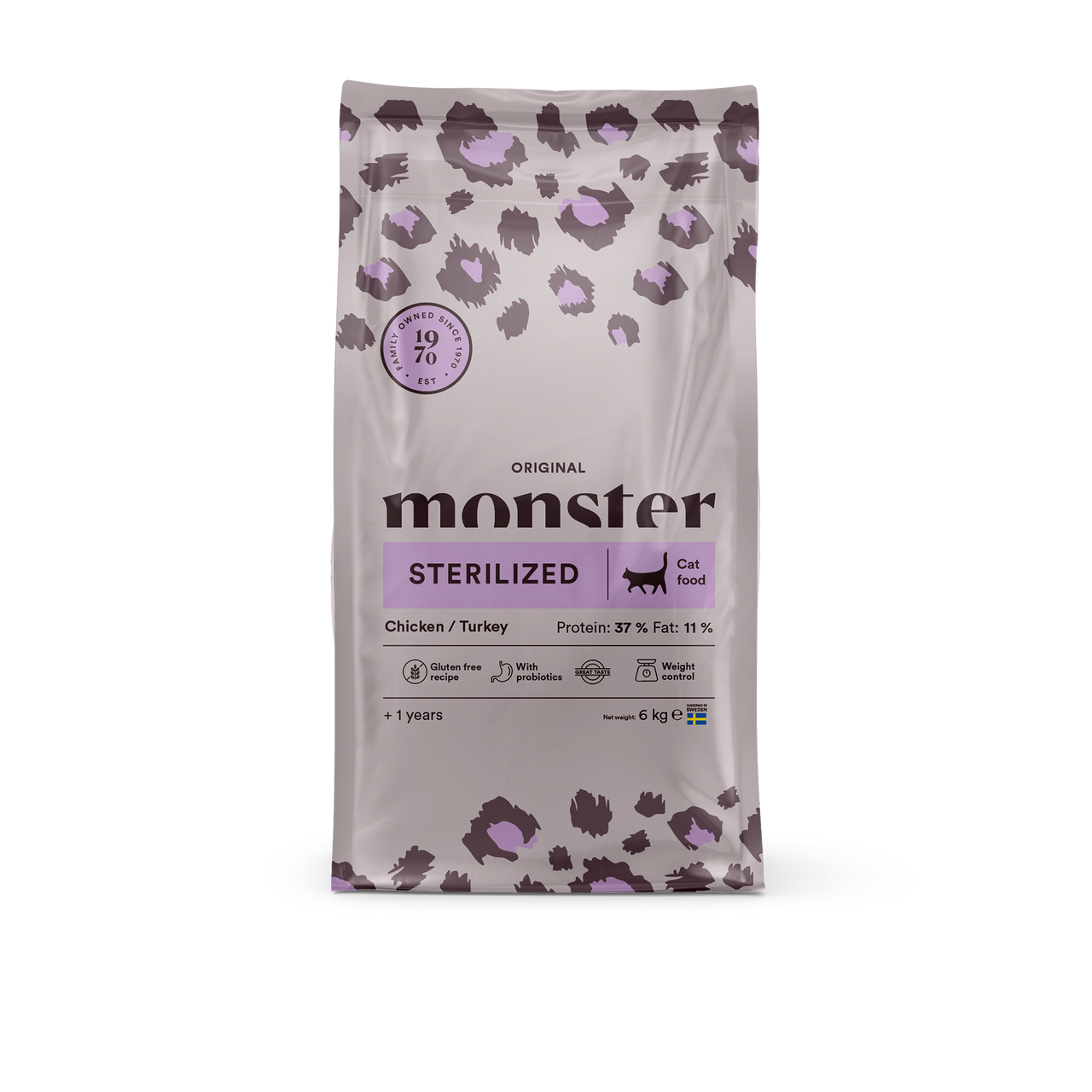 Original Sterilized Cat Chicken & Turkey - 6 kg | Djurtyp - Katt - Kattmat - Torrfoder | DogStyle