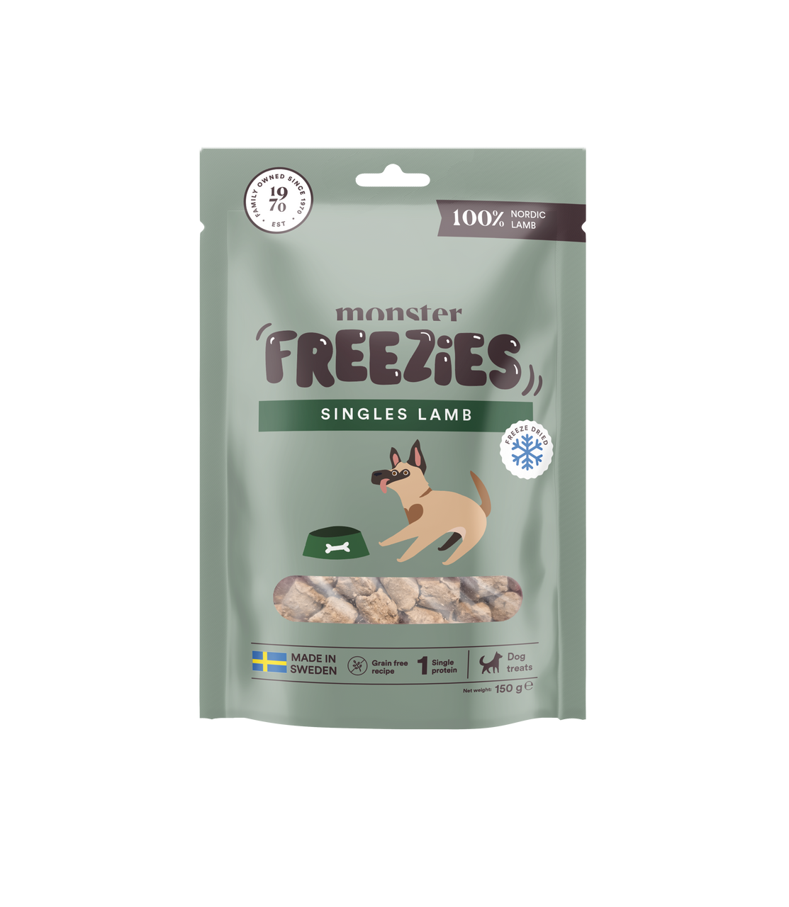 Dog Treats Freeze Dried Lamb - 150 g