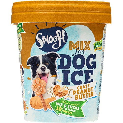 Dog Ice Mix Jordnötssmör – Glassmix Jordnötssmör