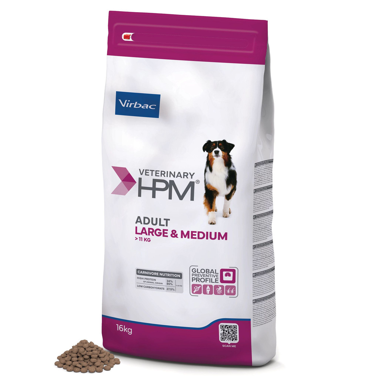 Adult Hundfoder Large & Medium - 16 kg