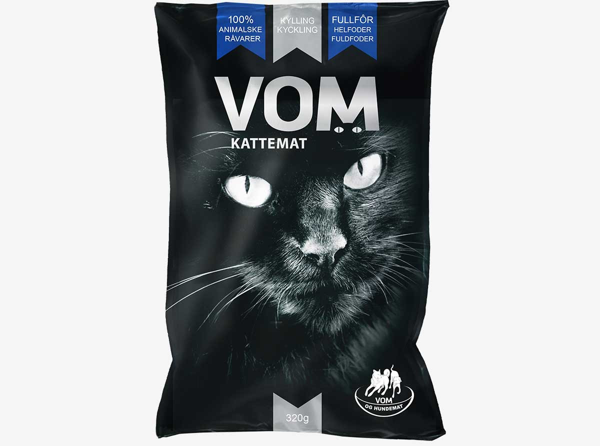 Kattfoder Köttbullar med Kyckling – 4 st x 320 g