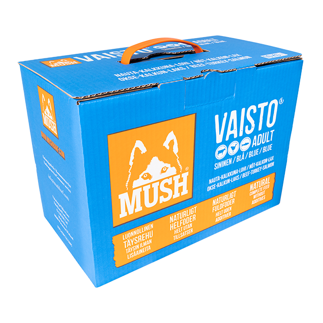 Vaisto® Nöt, Kalkon & Lax Hundfoder - 10 kg