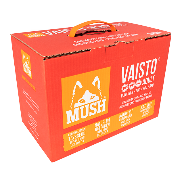 Vaisto® Gris, Nöt & lax - 10 kg