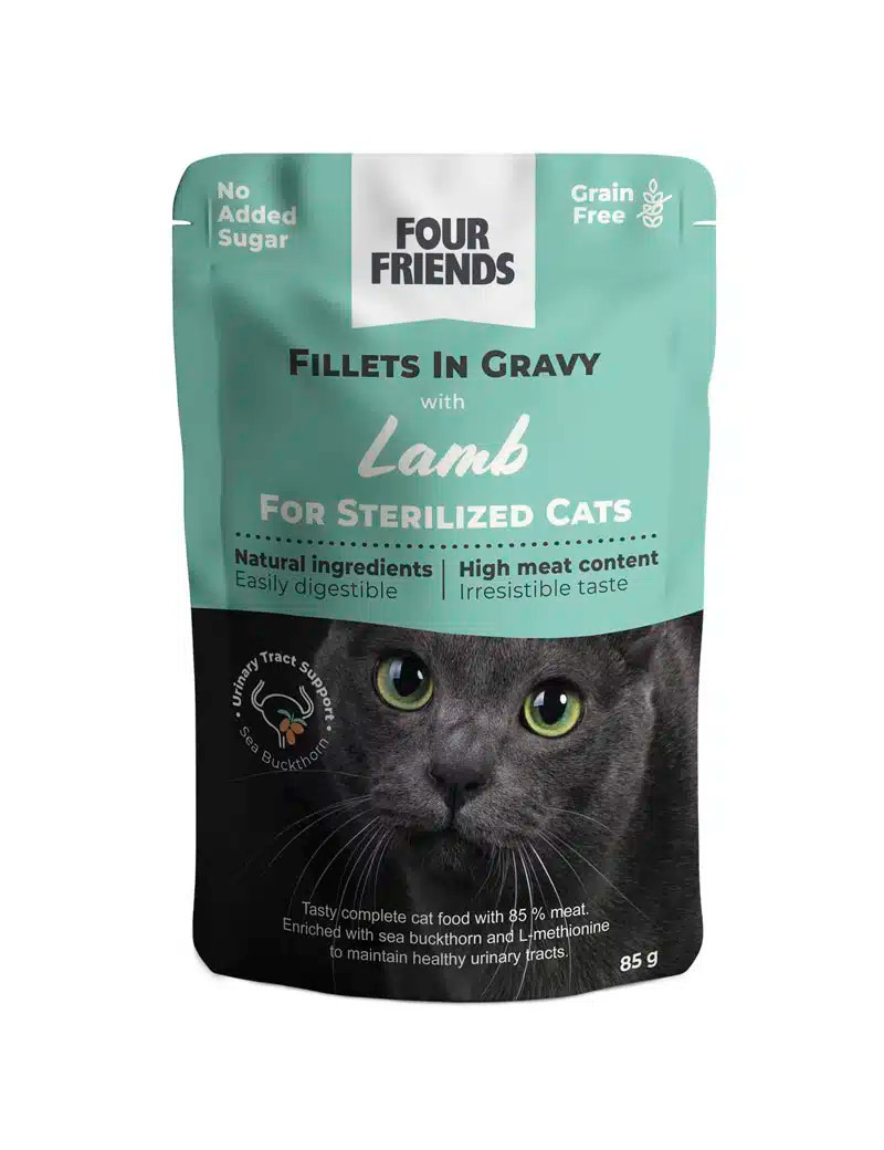 Sterilized Lamb in Gravy Pouch - 24 st x 85 g