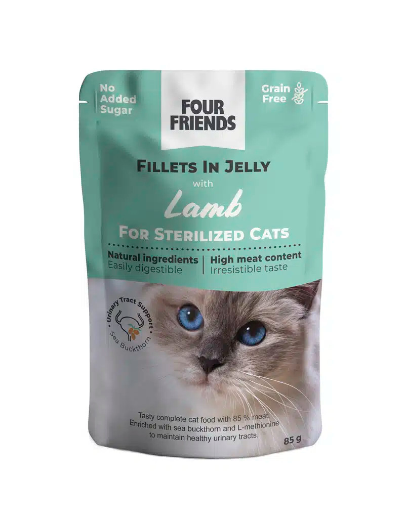 Sterilized Lamb in Jelly Pouch – 24 st x 85 g