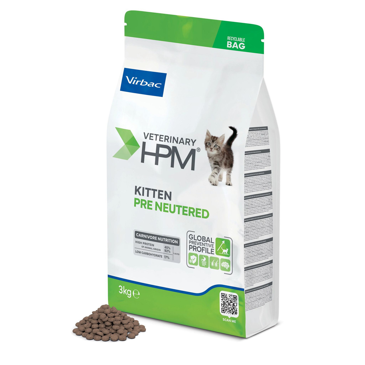 Baby Cat Pre Neutered Torrfoder till Kattunge - 3 kg