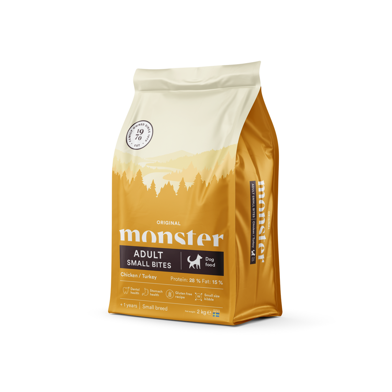 Dog Original All Breed Small Bites - 2 kg | Djurtyp - Hund - Hundmat - Torrfoder | DogStyle