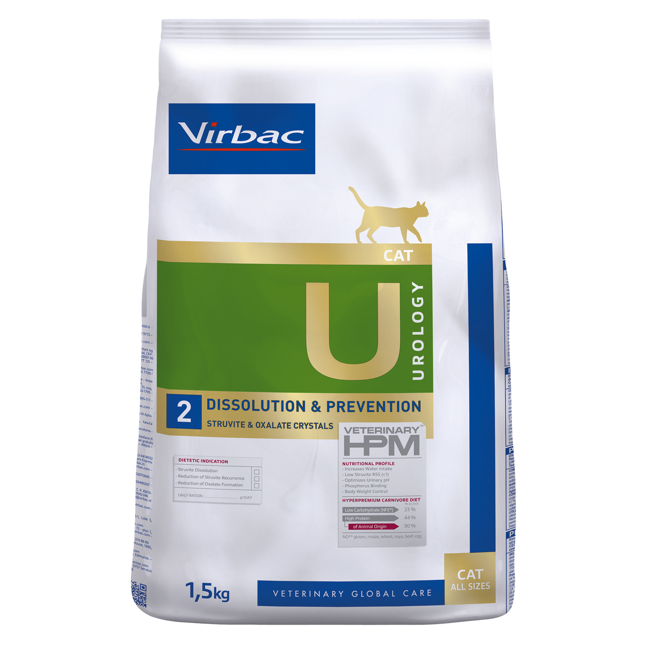 Virbac Urology 2 Cat – 1,5 kg