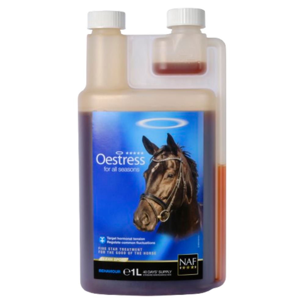 Oestress Balanserande Tillskott Flytande - 1 l | Djurtyp - Häst - Hästapotek - Beteende | DogStyle