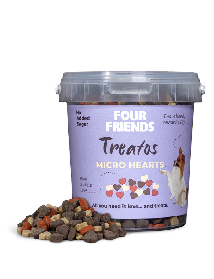 Treatos Micro Hearts Hundgodis – Micro Hearts