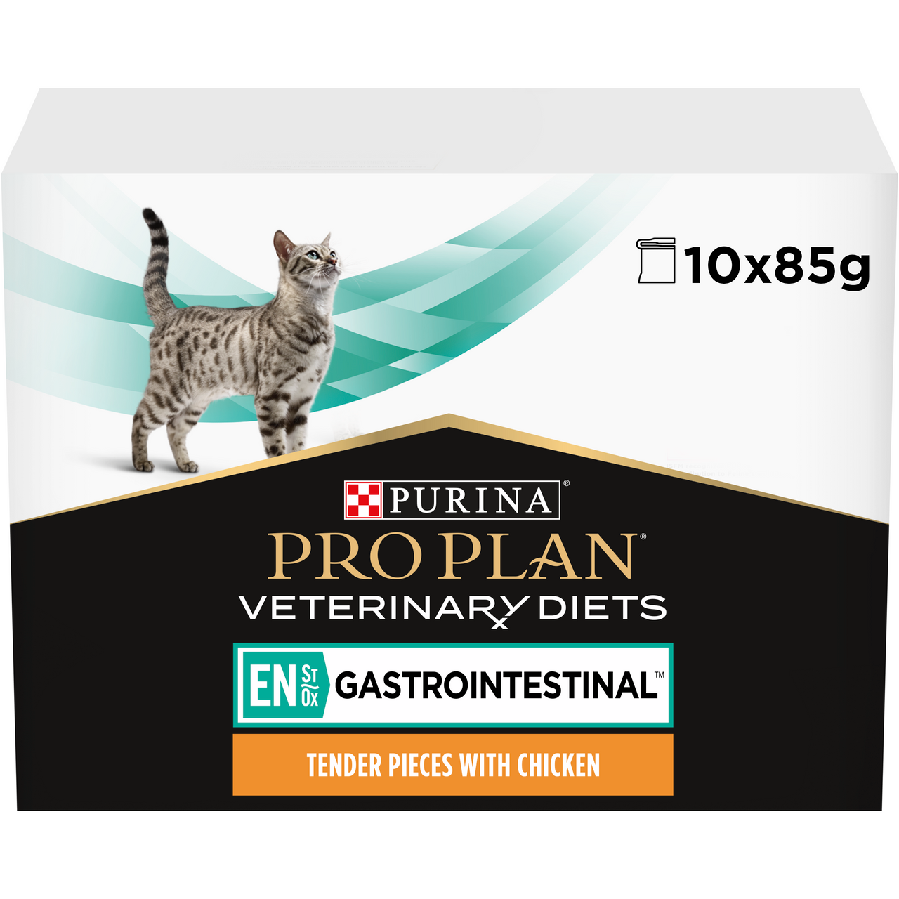 Veterinary Diets Feline EN St/Ox Gastrointestinal V&aring;tfoder - 10 st x 85 g