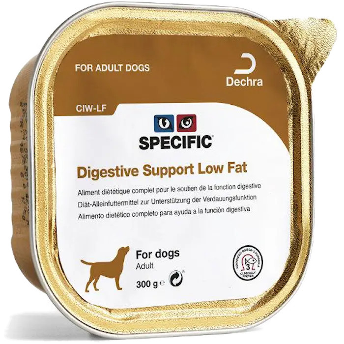 Digestive Support CIW-LF hundfoder – 7 x 100 g