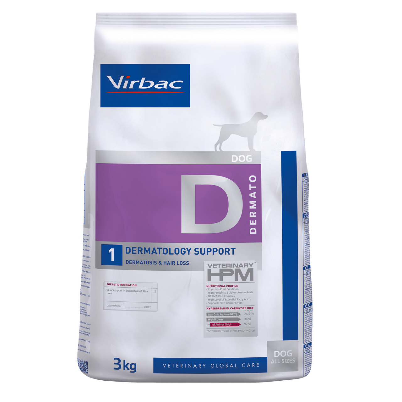 Dermato 1 Dog – 3 kg