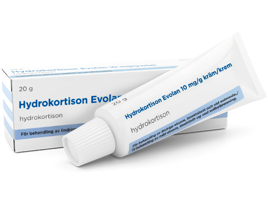 Hydrokortison Evolan 10mg/g Kräm – Tub 20 g.