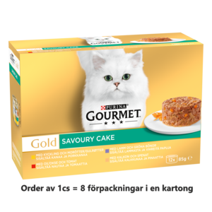 Våtfoder Savoury Cake, 12-pack för Katt - 12 x 85 g