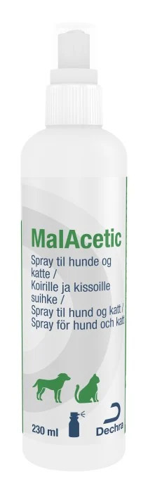 Dechra MalAcetic Spray – Flaska 230 ml