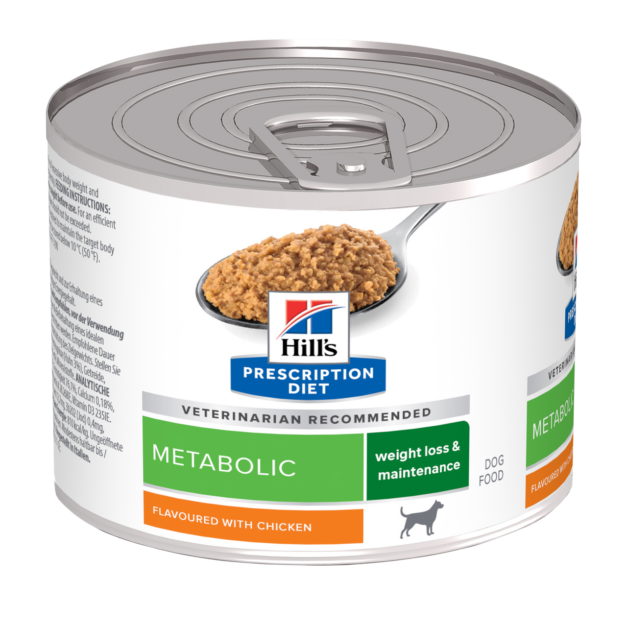 Prescription Diet Metabolic Våtfoder i Burk med Smak av Kyckling för hund - 12 x 200 g | Djurtyp - Hund - Hundmat - Veterinärfoder | DogStyle