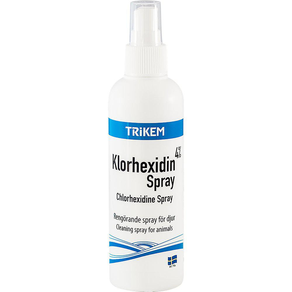 Bakteriehämmande Klorhexidinspray – 200 ml