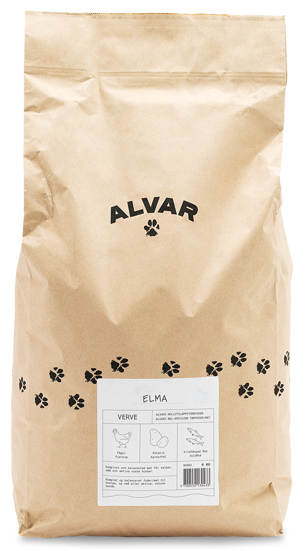 Alvar pet foods Torrfoder med Nollutsläpp Verve – 6 kg